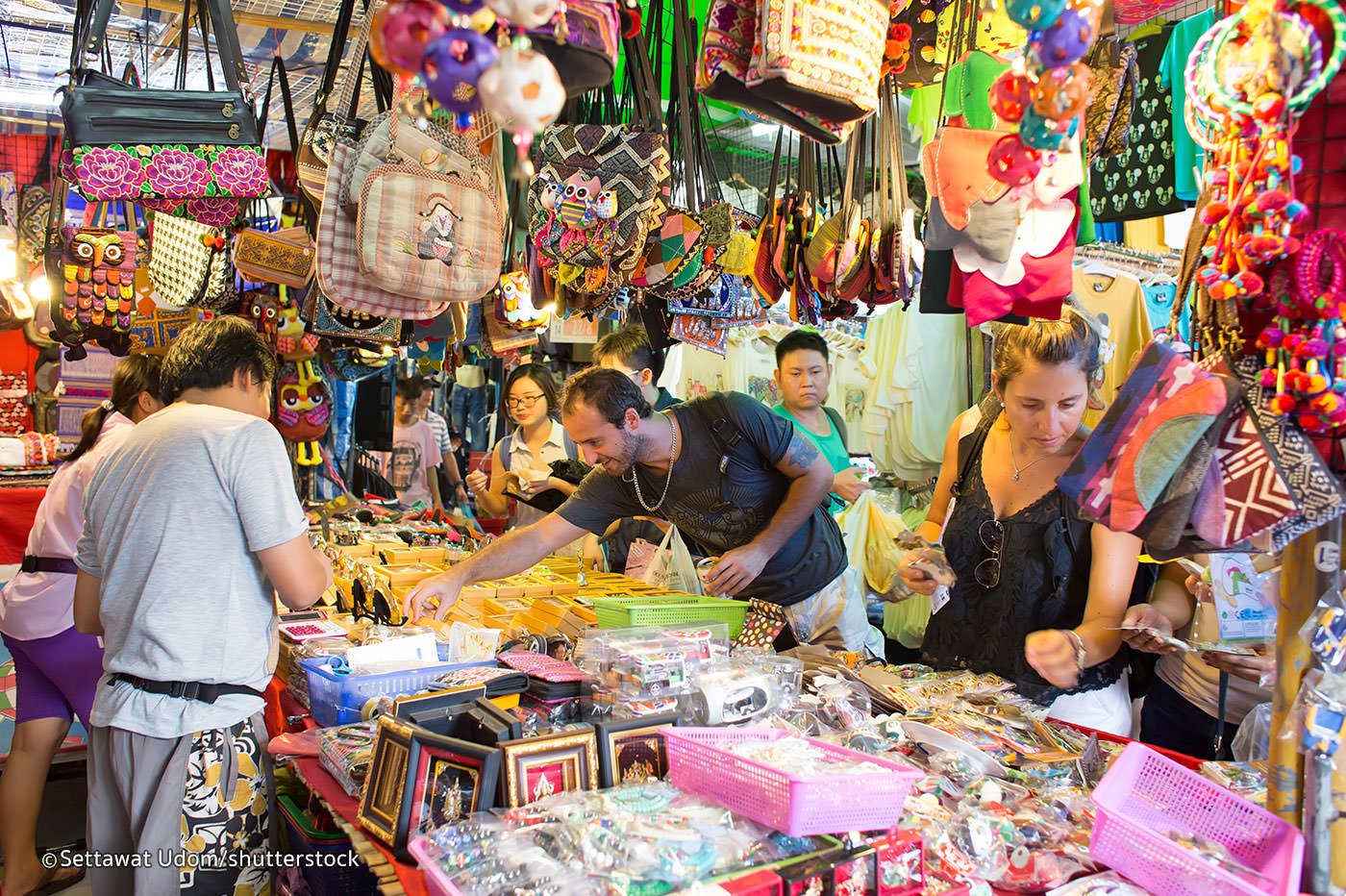 các khu chợ Thái Lan nổi tiếng khi đi tour du lịch Thái Lan
