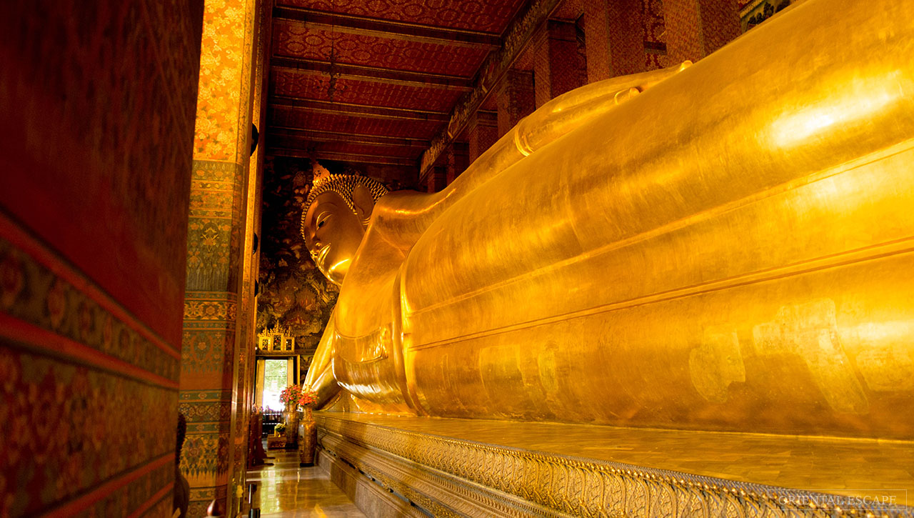 Chùa Wat - Pho với tượng Phật Thái Lan khổng lồ